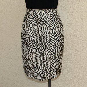 Silkland Animal Print Skirt